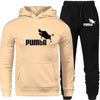 2019 New Fashion Men Hoodies Suits Brand Tracksuit Men/Women Sweatshirts+Sweatpants Autumn Winter Fleece Hooded Pullover